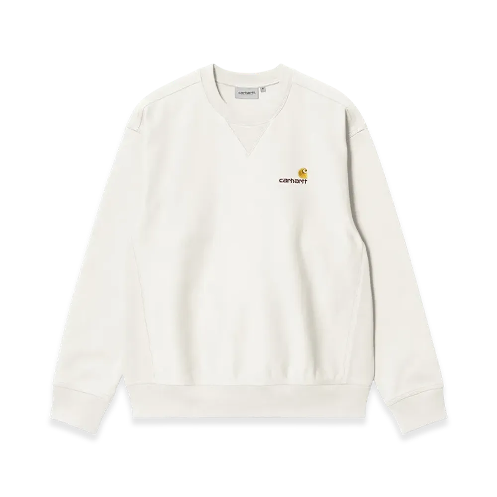 Carhartt WIP American Script Sweatshirt "Wax"