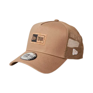 NEW ERA New Era Outdoor 9Forty A-Frame Tracker Cork Patch Box logo "Khaki"