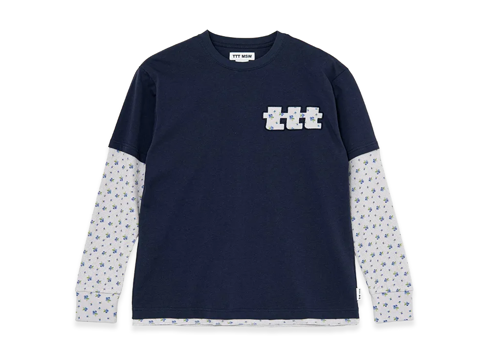 トップス TTT _MSW Fake layered fruits thermal tee TTTMSW Fake Layered Fruits Thermal Long Sleeve Tee 