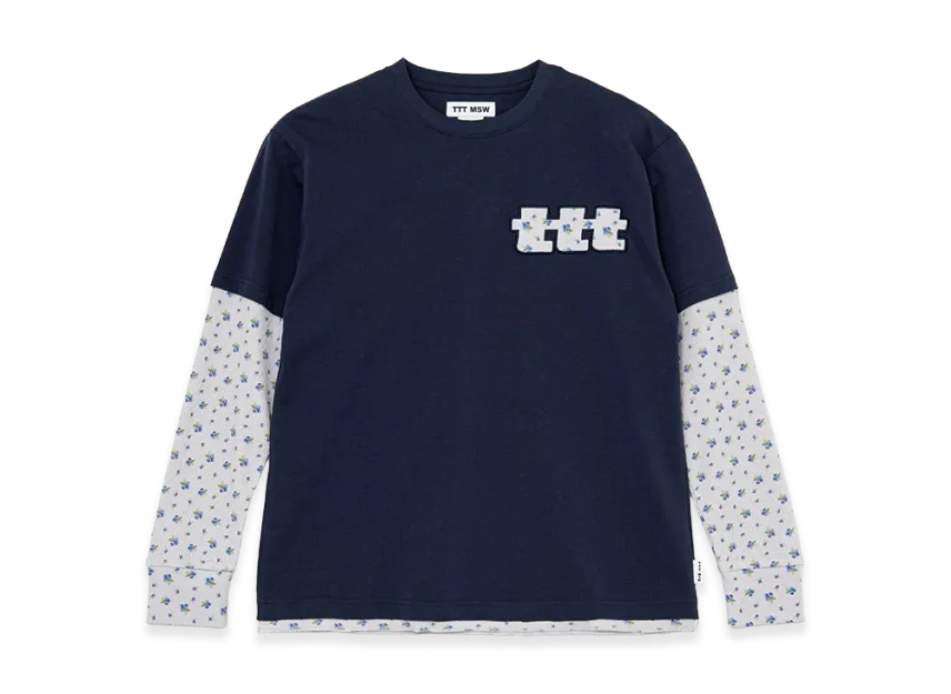 TTTMSW Fake Layered Fruits Thermal Long Sleeve Tee TTTMSW Fake Layered Fruits Thermal Long Sleeve Tee