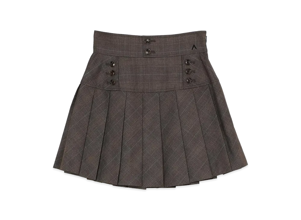 ANDMARY Women's Chloe Check Mini Skirt 