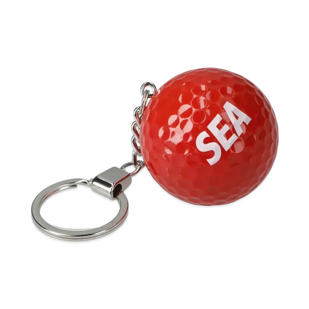 WIND AND SEA SEA (GOLF BALL) KEY HOLDER "Red"