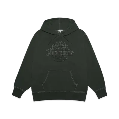 Supreme x Timberland Hooded Sweatshirt "Dark Green"