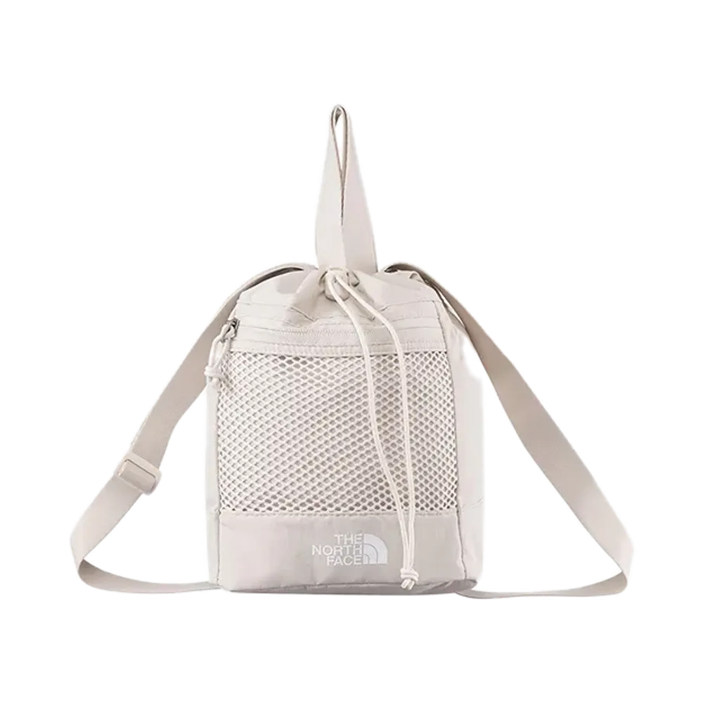 The North Face Linden Mesh Bucket Bag Mini "Cream"