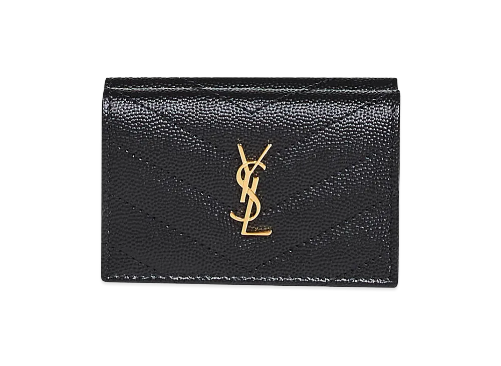 Saint Laurent Women's 'Monogram' Wallet "Black"