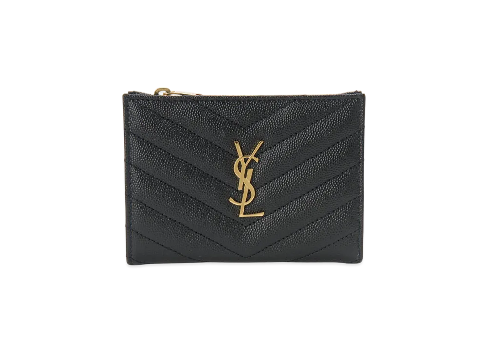 Saint Laurent Donna Bi-fold Wallet "Black"