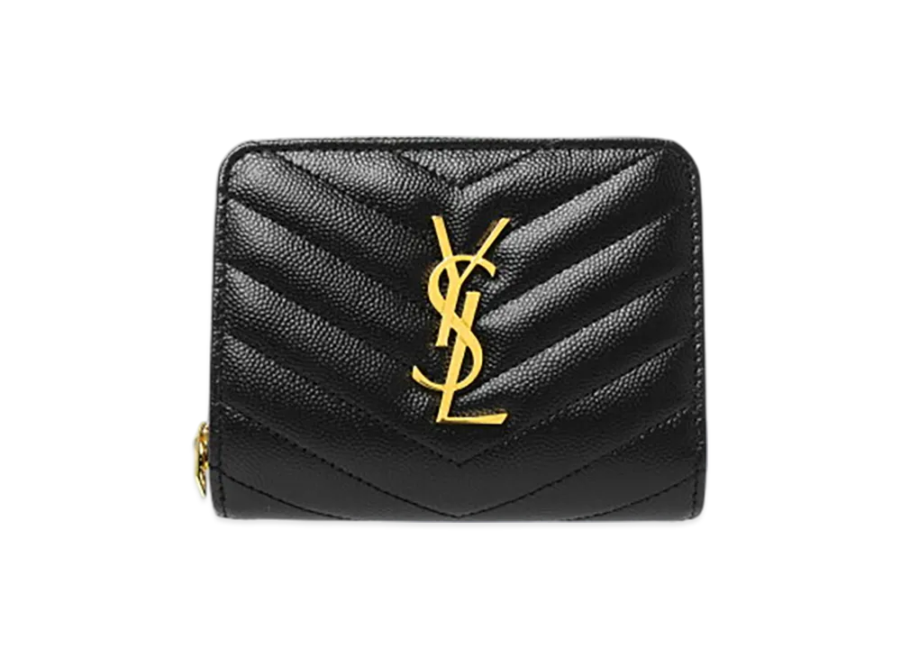 サンローラン YSL モノグラム コンパクト ジップアラウンドウォレット