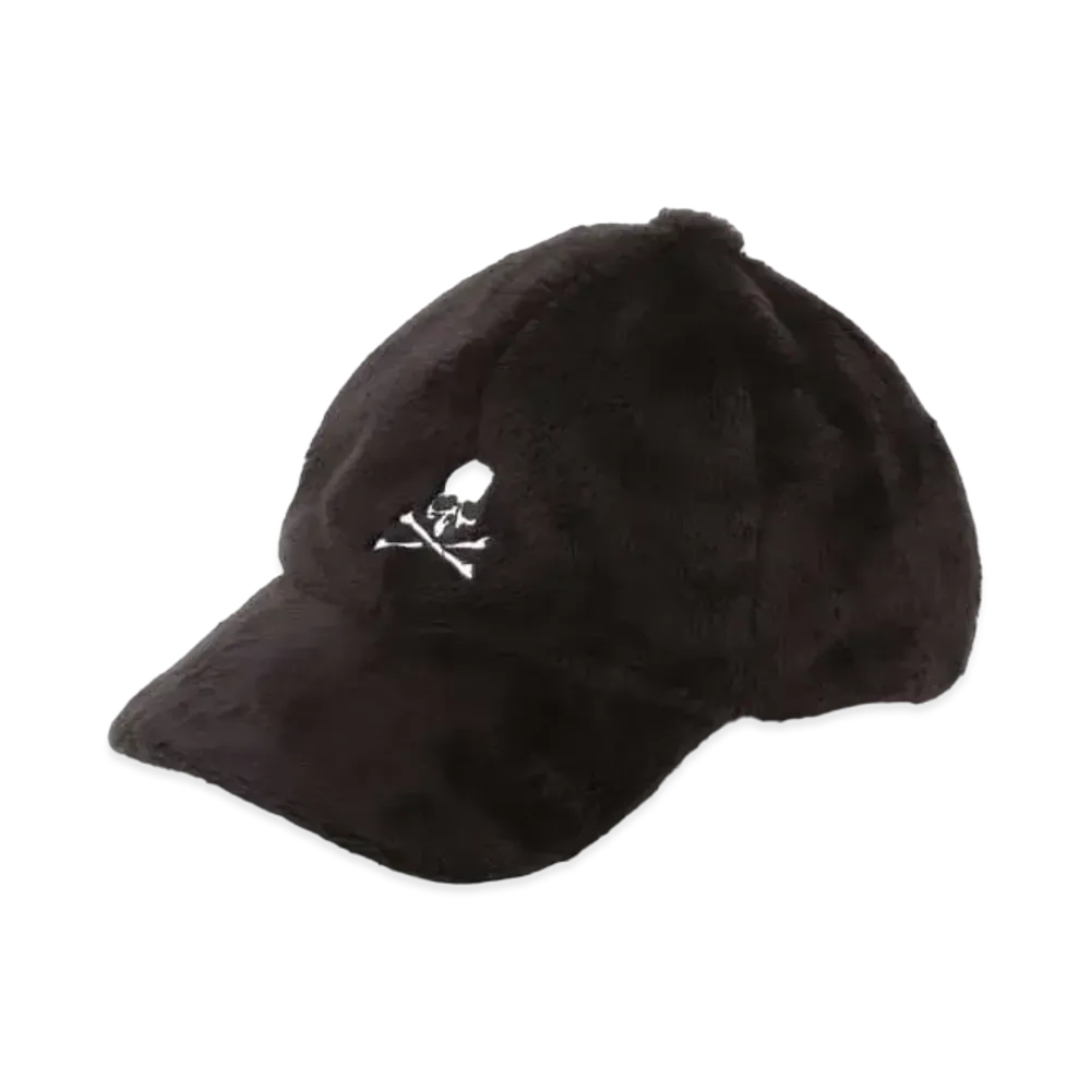 mastermind JAPAN x Kangol Faux Fur Baseball "Black"