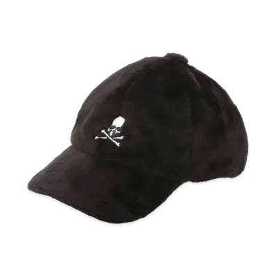 mastermind JAPAN x Kangol Faux Fur Baseball "Black"