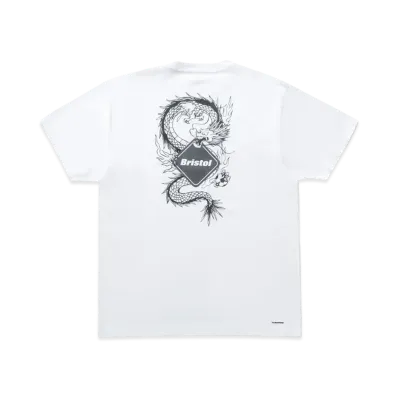 F.C.Real Bristol Year Of The Dragon Dragon Back Emblem Team S/S Tee "White"