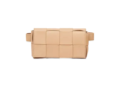 Bottega Veneta Cassette Waist Bag "Almond"