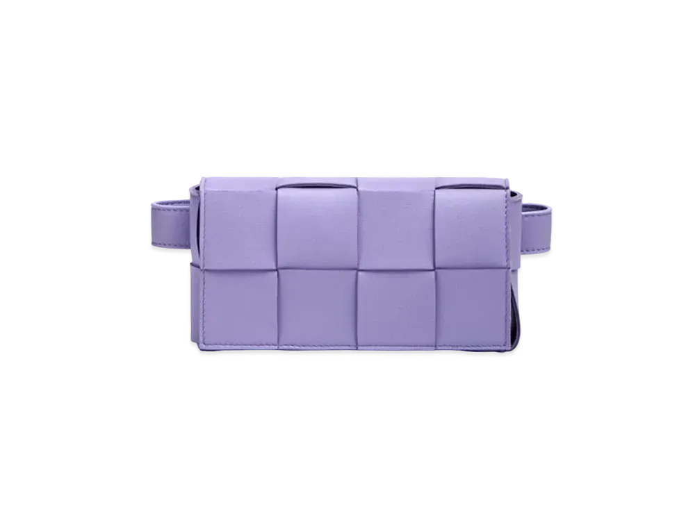 Bottega Veneta Cassette Waist Bag "Wisteria"