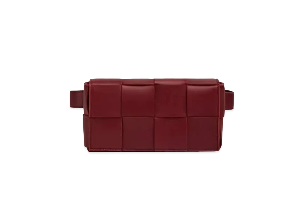 Bottega Veneta Cassette Belt Bag "Bordeaux"