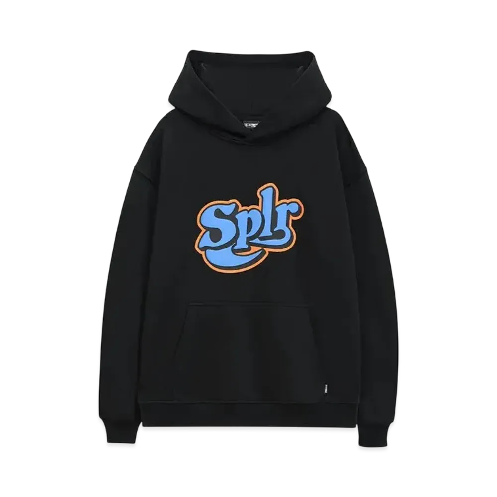 SPLR Baseball Logo Pullover Hoodie "Black"