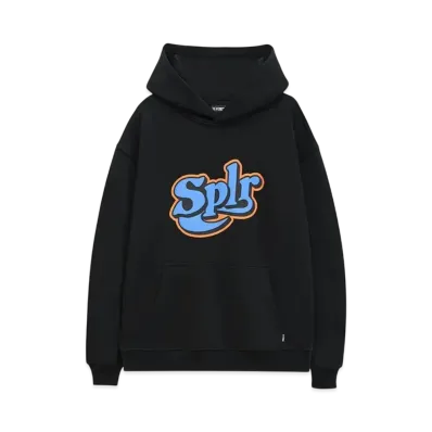 SPLR Baseball Logo Pullover Hoodie "Black"