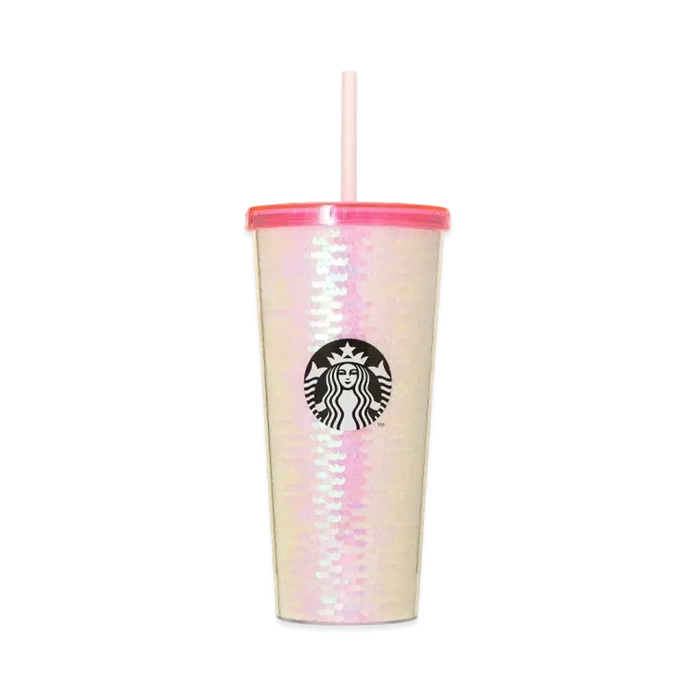 STARBUCKS SAKURA 2024 Cold Cup Tumbler 651ml "Spangles"