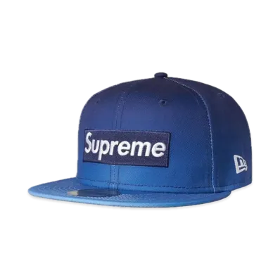 Supreme Gradient Box Logo New Era "Blue"