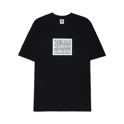 BlackEyePatch x Team Tomodachi Label Tee "Black"