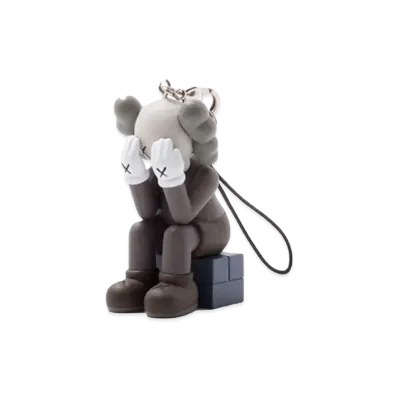 KAWS Passing Through Keychain "Brown"