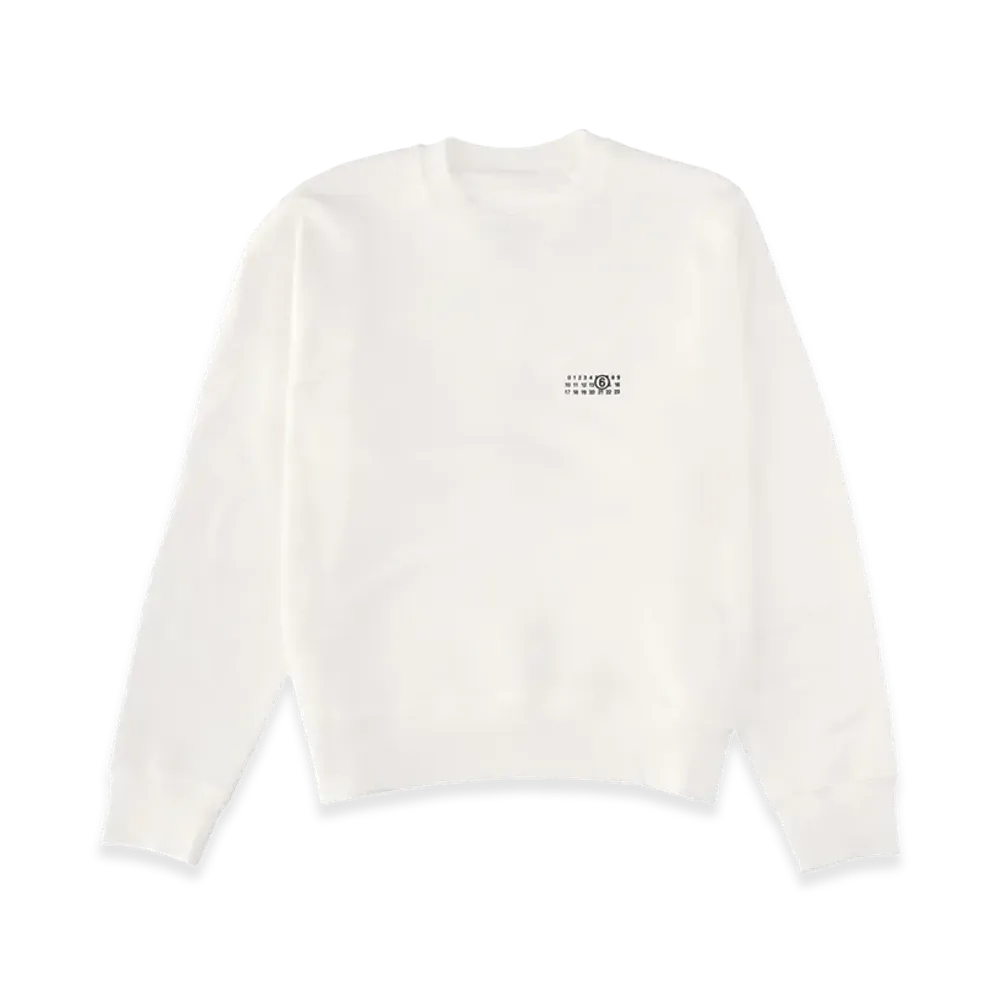 MM6 Maison Margiela Women's Sweatshirt With Logo "White"