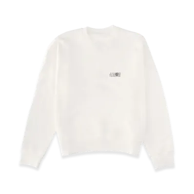 MM6 Maison Margiela Women's Sweatshirt With Logo "White"
