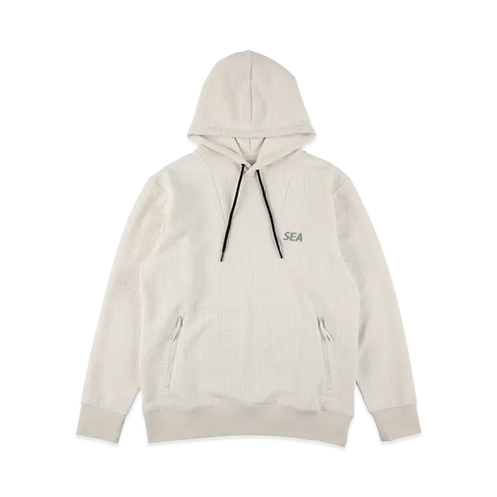 WIND AND SEA ES _Tex Dimensional Hooded Sweatshirt "Ivory"