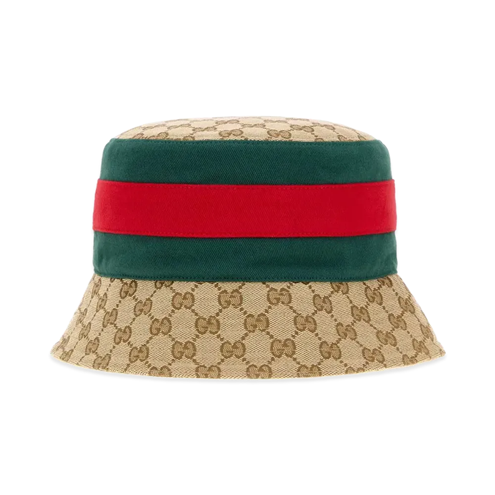 GUCCI GG Fabric Bucket Hat "Beige"