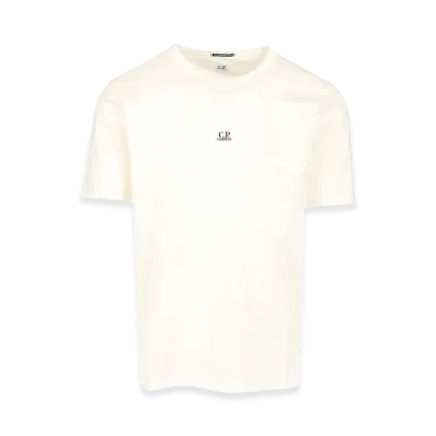 C.P. Company 70/2 Mercerised Cotton Jersey T-Shirt "White"