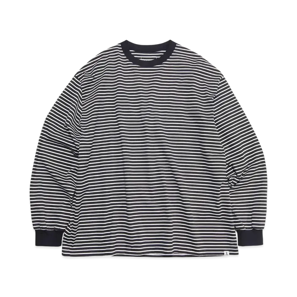 SOPHNET. Border L/S Tee "Black"