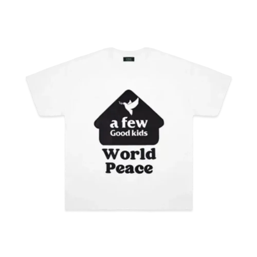 A FEW GOOD KIDS World Peace Tee "White"
