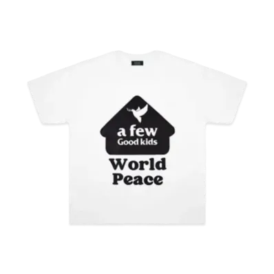 A FEW GOOD KIDS World Peace Tee "White"