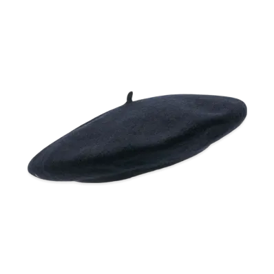 Maison Margiela Felt Wool Beret "Navy"