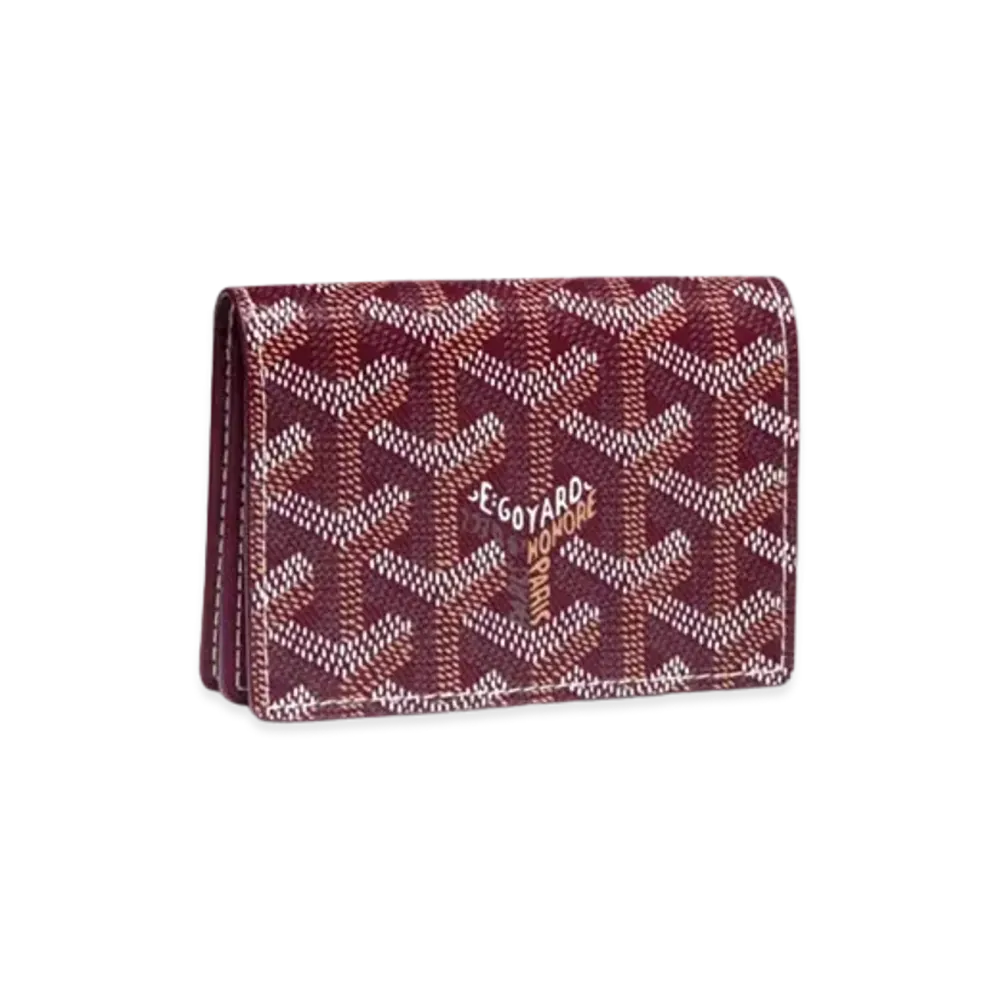 Goyard Malesherbes Card Wallet "Burgundy"