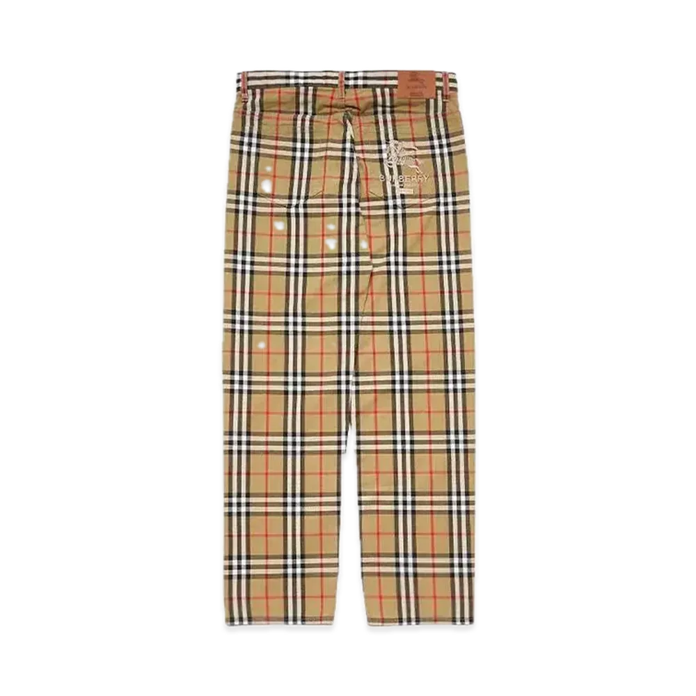 Supreme x Burberry Regular Jean "Beige"