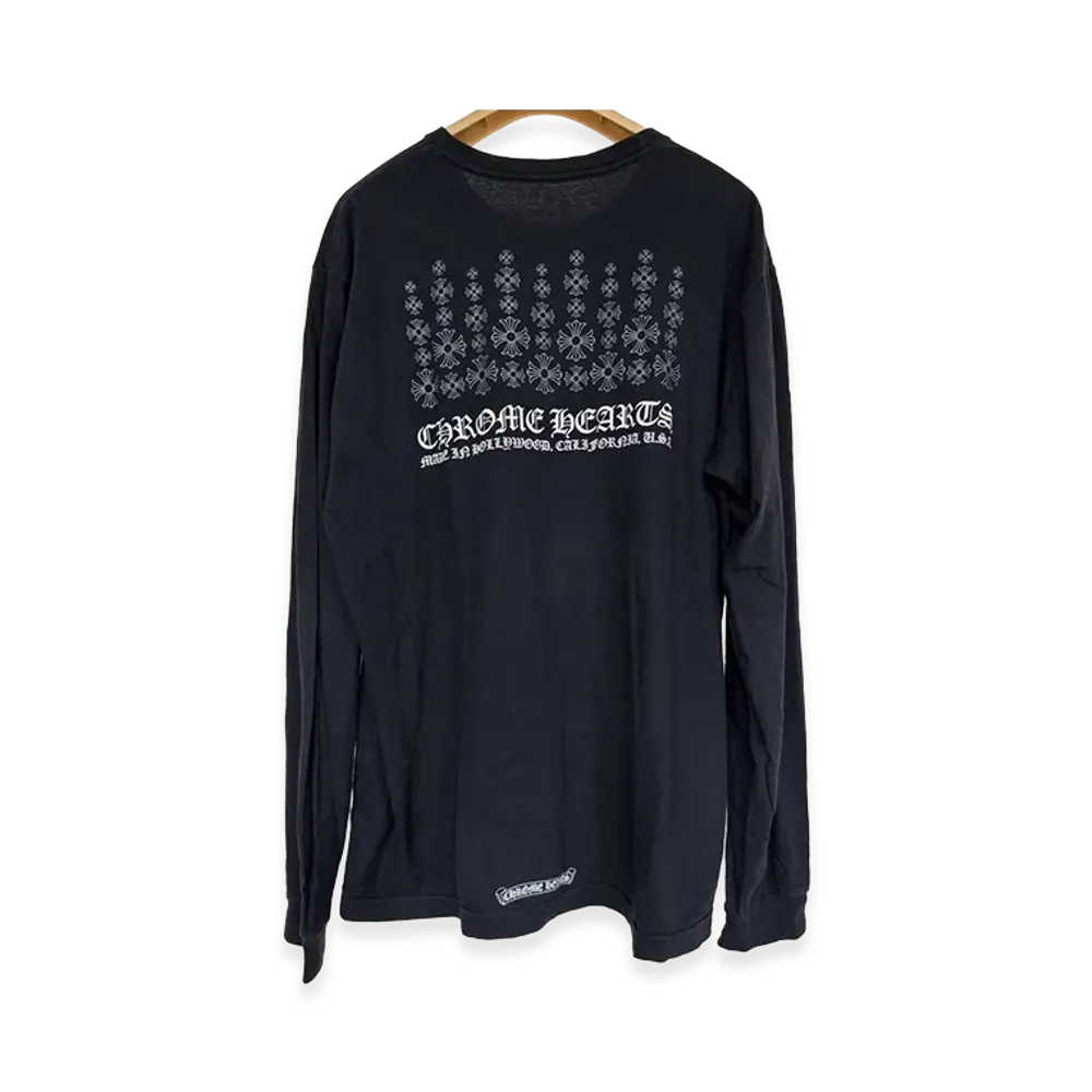 Chrome Hearts Made In Hollywood Longsleeve Pocket T-Shirt "Black"