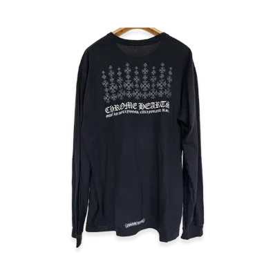 Chrome Hearts Made In Hollywood Longsleeve Pocket T-Shirt "Black"