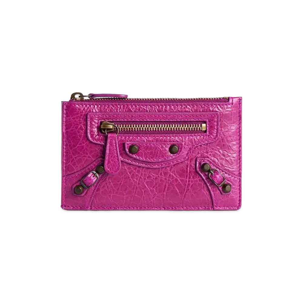 BALENCIAGA Women's Le City Long Coin & Card Holder "Azalee"