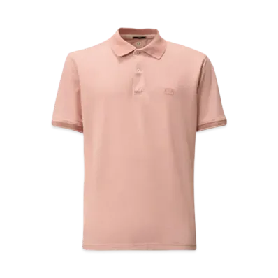 C.P. Company Tacting Piquet Polo "Misty Rose Pink"