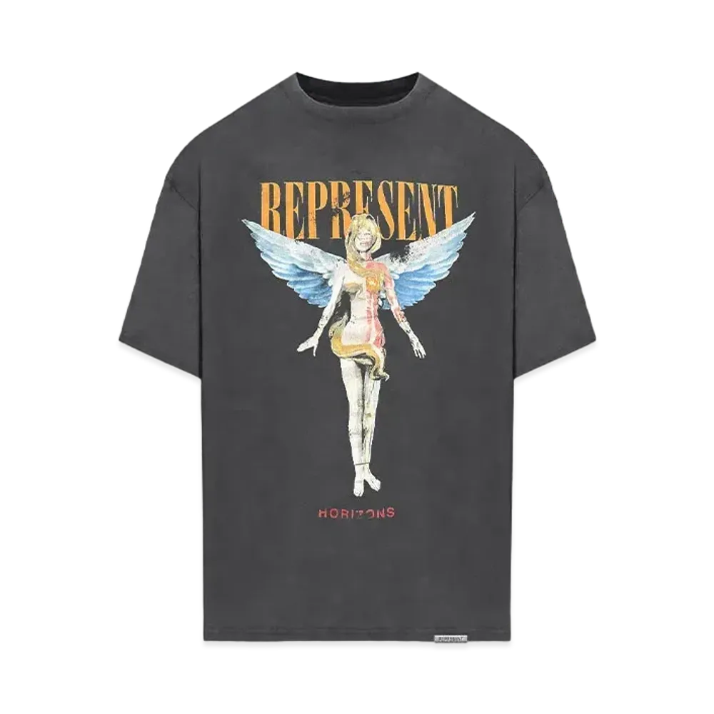 REPRESENT Higher Truth T-Shirt "Aged Black"