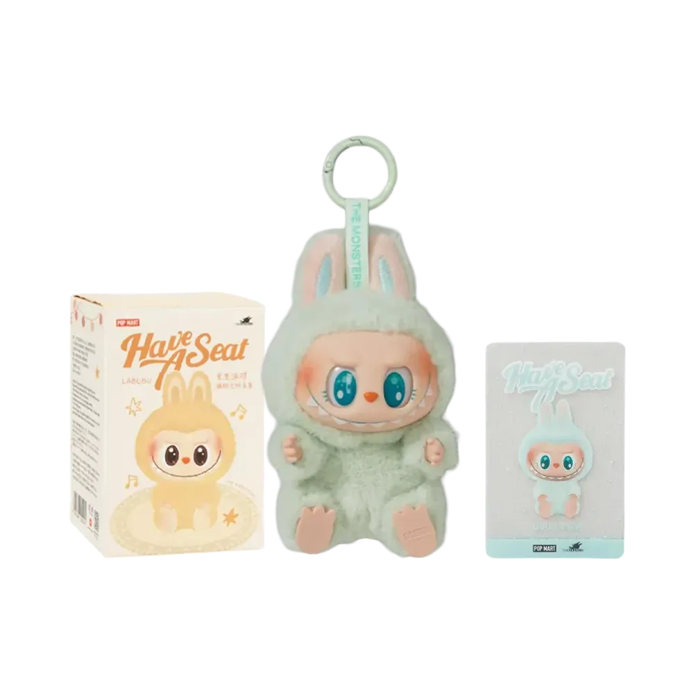 ポップマート ザ モンスターズ (ラブブ) ハブアシート ぬいぐるみ