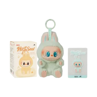 POP MART THE MONSTERS (LABUBU) Have a Seat Plush Series QUQU