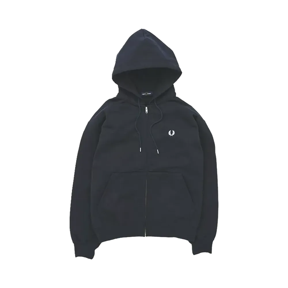 FRED PERRY x JOURNAL STANDARD Exclusive Hoodie Sweatshirt "Navy"