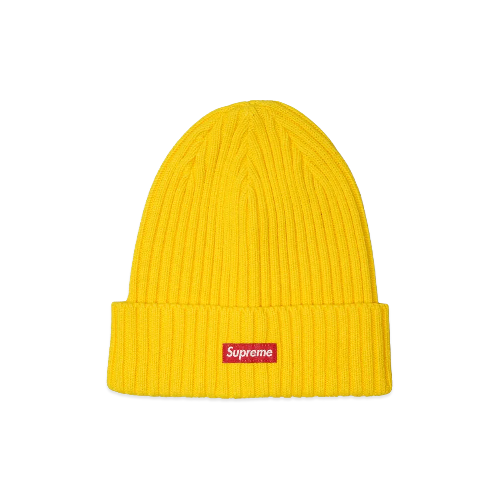 Supreme Overdyed Beanie "Yellow" (25SS)
