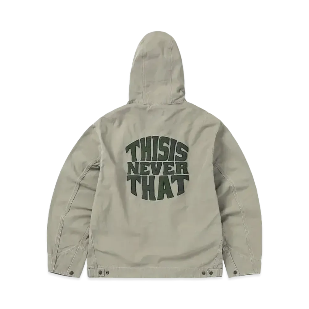thisisneverthat Washed Carpenter Jacket "Stone"