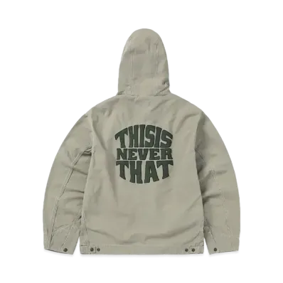 thisisneverthat Washed Carpenter Jacket "Stone"