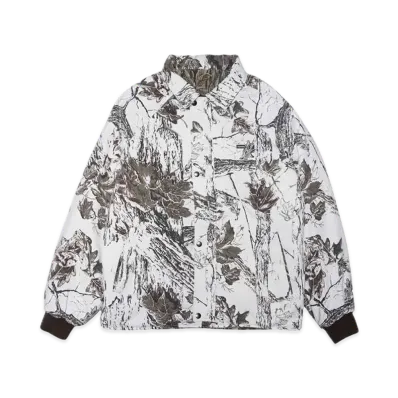 Supreme RealTree Reversible Quilted Work Jacket "Snow Camo"