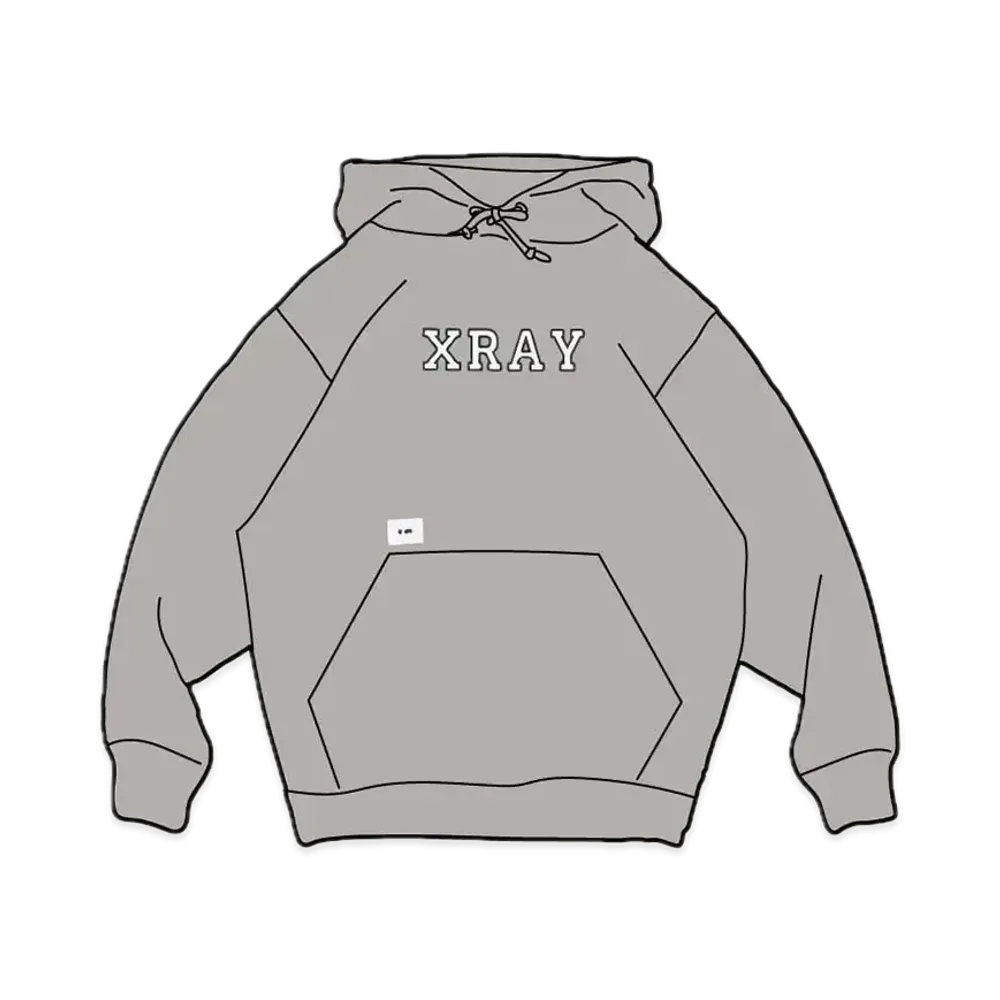 WTAPS Academy / Hoody / Cotton / XRAY "Ash Gray"