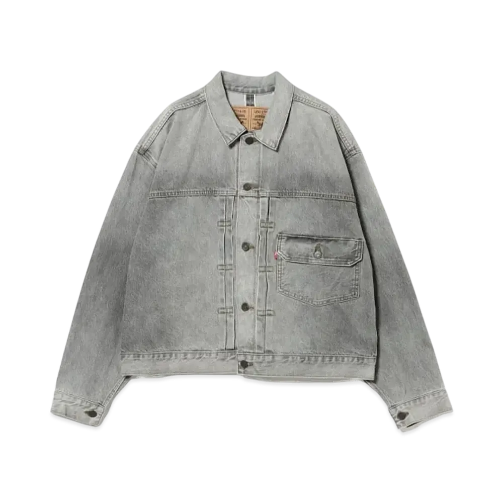 BEAMS x Levi's Denim Jacket "WashedBlack"