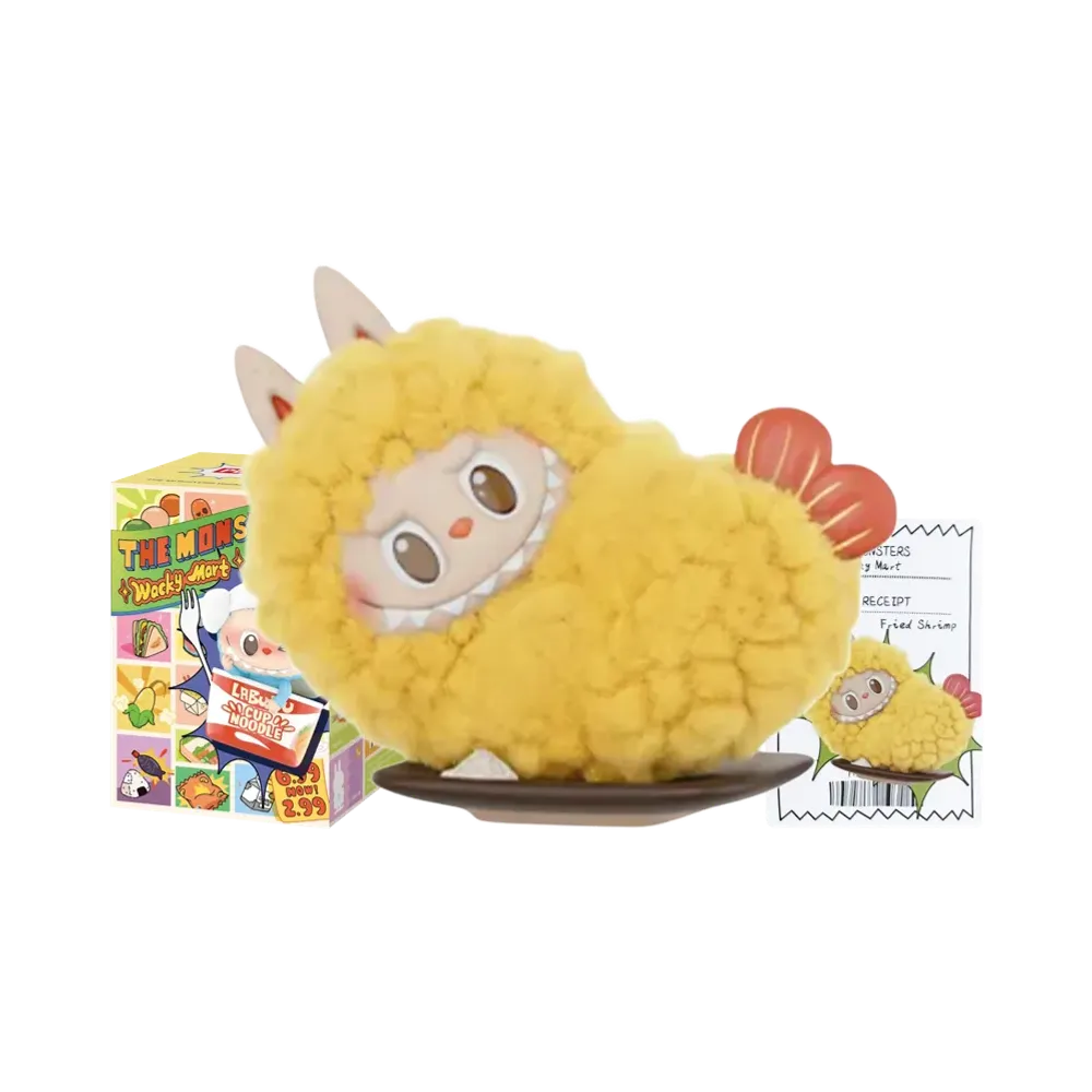 POP MART THE MONSTERS (LABUBU) Wacky Mart Series Figures Fried Shrimp