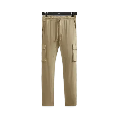Kith Crystal Wash Interlock Cargo Bleecker Sweatpant "Canvas"